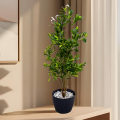 De Gardenia 150CM Artificial Schefflera Plant (Without Pot) – Lifelike Tall Decorative Green Plant for Home, Office & Indoor Décor