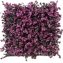 De Gardenia 50x50 cm Artificial Greenery Wall Panel – Lush Faux Vertical Garden Mat for Wall, Balcony & Home Décor