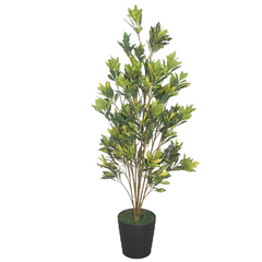 De Gardenia 150CM Artificial Croton Yellow Plant (Without Pot) – Lifelike Tall Decorative Plant for Home, Office & Indoor Décor