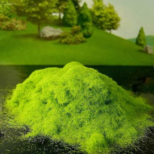 De Gardenia 100g Artificial Moss Grass Powder – Green Simulated DIY Material for Mini Fairy Garden, Landscape Design & Craft Decoration