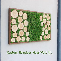 De Gardenia Prefleur Preserved Reindeer Moss – Natural Green DIY Kit | Craft Moss for Gardening, Wedding Decor, Floristry & Wall Art