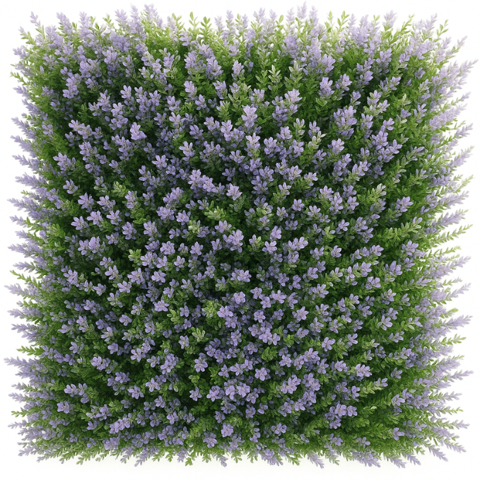 De Gardenia 50x50 cm Artificial Greenery Wall Panel – Lush Faux Vertical Garden Mat for Wall, Balcony & Home Décor