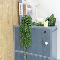 De Gardenia Artificial Vines | Faux Greenery Garland with Willow Leaves | Hanging Ivy Trailing Plant for Home, Office & Holiday Decoration