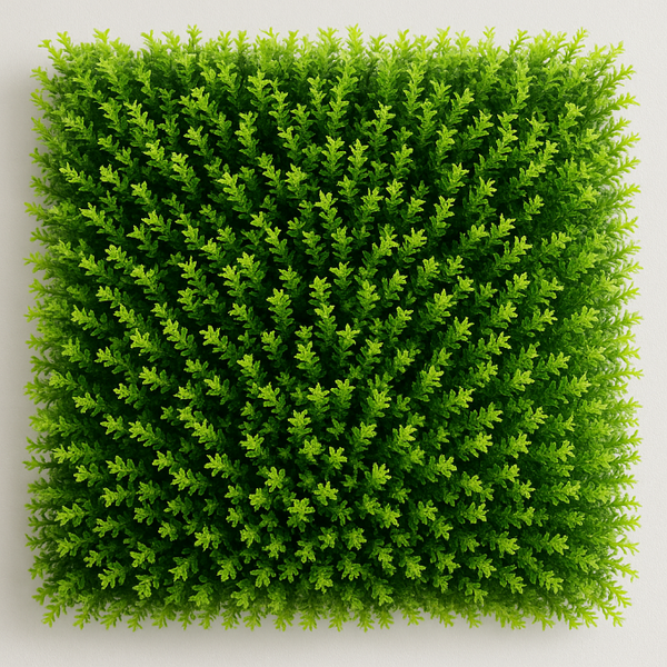 De Gardenia 50x50 cm Artificial Greenery Wall Panel – Lush Faux Vertical Garden Mat for Wall, Balcony & Home Décor