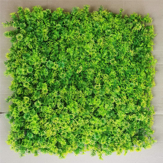 De Gardenia 50x50 cm Artificial Greenery Wall Panel – Lush Faux Vertical Garden Mat for Wall, Balcony & Home Décor