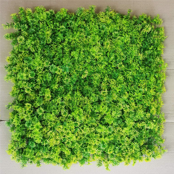 De Gardenia 50x50 cm Artificial Greenery Wall Panel – Lush Faux Vertical Garden Mat for Wall, Balcony & Home Décor