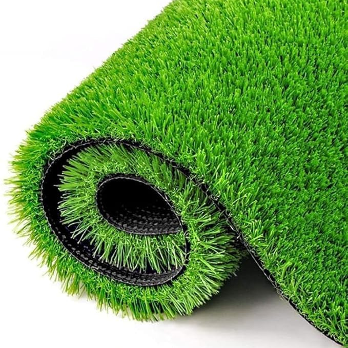De Gardenia 35MM Artificial Grass Carpet – 6.6 × 7 ft | Premium Lawn Mat for Balcony, Garden & Indoor Use | Waterproof, UV-Resistant & Skin-Friendly