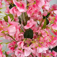 De Gardenia Artificial Bougainvillea Tree – 5.7 Feet Tall | Faux Flowering Tree with Pink Blooms for Home, Balcony & Office Décor | Indoor Outdoor UV Resistant Decorative Plant Without Pot