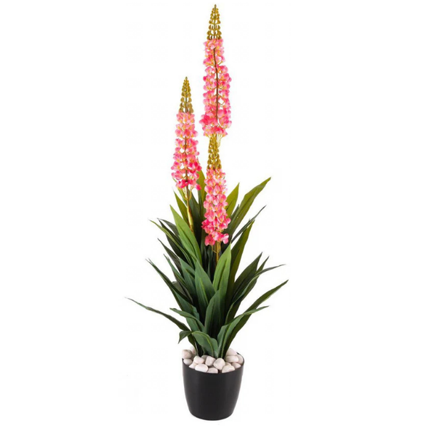 De Gardenia Sword Lily X3 – 130 cm Tall Artificial Plant | Lifelike Faux Indoor & Outdoor Décor Without Pot