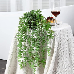 De Gardenia Artificial Vines | Faux Greenery Garland with Willow Leaves | Hanging Ivy Trailing Plant for Home, Office & Holiday Decoration