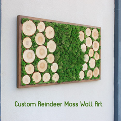 De Gardenia Prefleur Preserved Reindeer Moss – Natural Green DIY Kit | Craft Moss for Gardening, Wedding Decor, Floristry & Wall Art